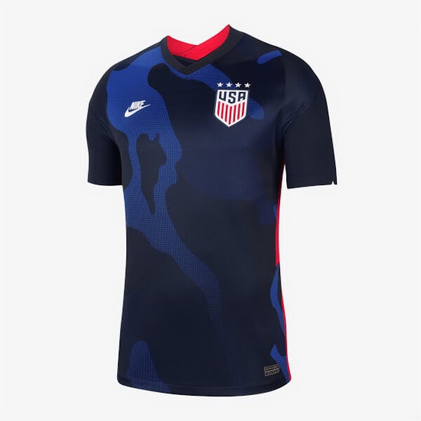 Authentic Camiseta Estados Unidos 2ª 2020 Azul